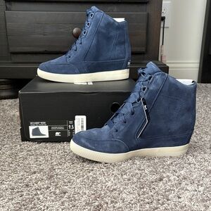 Sorel Blue Women's Sneakers